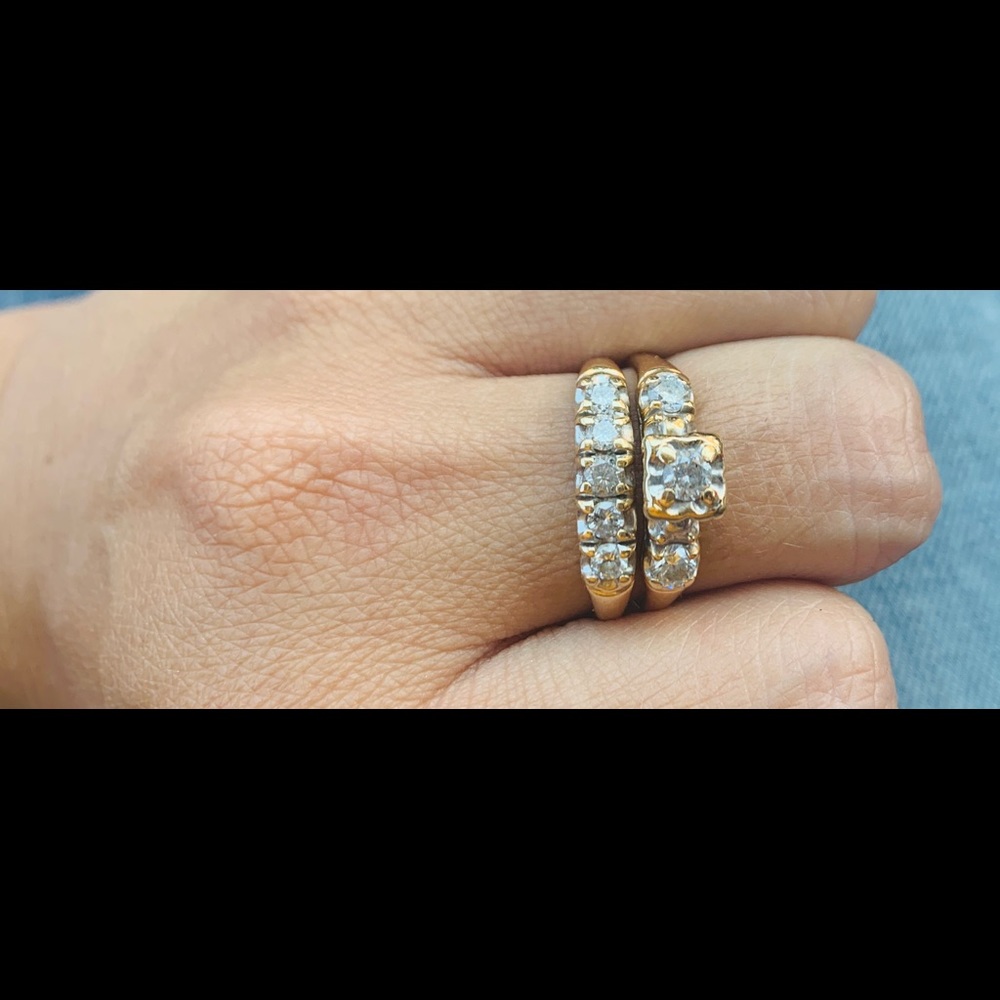 Real diamond ring and band final markdown